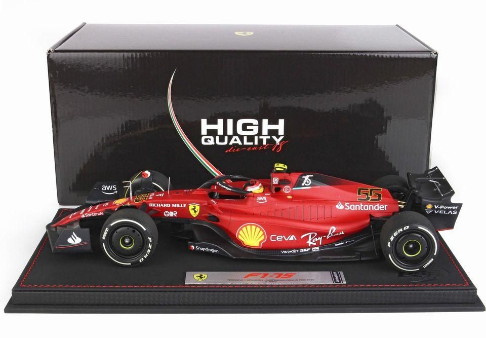 Ferrari F1-75 1/18 BBR製 美品 \"早い者勝ち\" B.B.R セール BBR 1/18 Ferrari F1 75 Italian GP Monza 2022 C