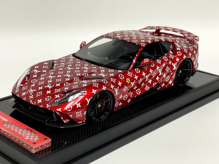 1/18 Ivy Models Ferrari 812 Novitec N Largo Red LV Colors Carbon Fiber Base  - 【MR BBR MakeUp LOOKSMART D&Gなどのミニカー専門店】 ヴェルデ