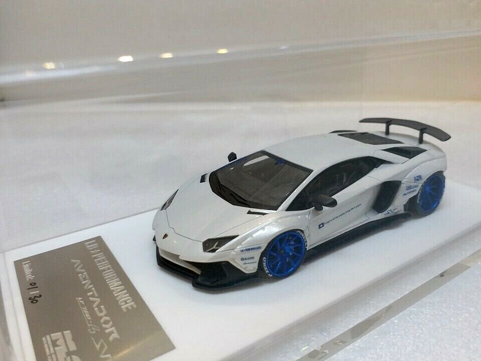 1/43 M.S. LB PERFORMANCE AVENTADOR LP750-4 SV Pearl White - 【MR BBR MakeUp  LOOKSMART D&Gなどのミニカー専門店】 ヴェルデ