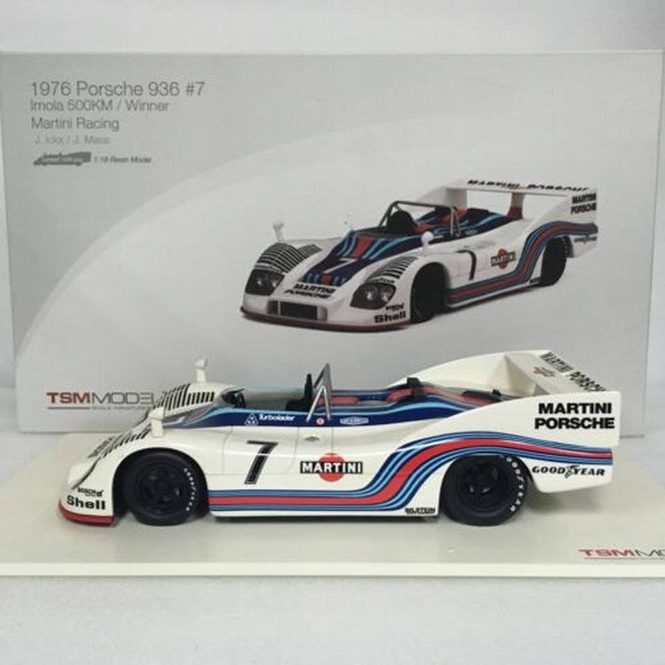 1/18 TSM PORSCHE 936 MARTINI RACING #7 WINNER 500km IMOLA 1976 - 【MR BBR  MakeUp LOOKSMART D&Gなどのミニカー専門店】 ヴェルデ