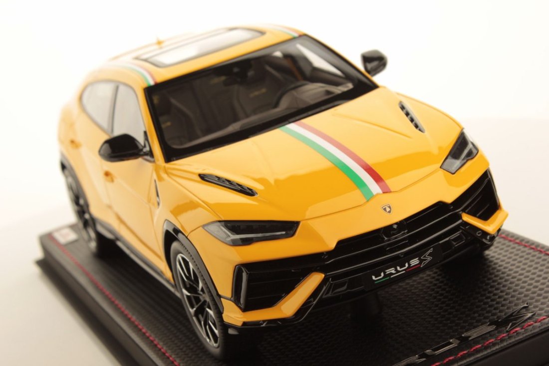 1/18 MR LAMBORGHINI URUS S Giallo Auge - 【MR BBR MakeUp LOOKSMART