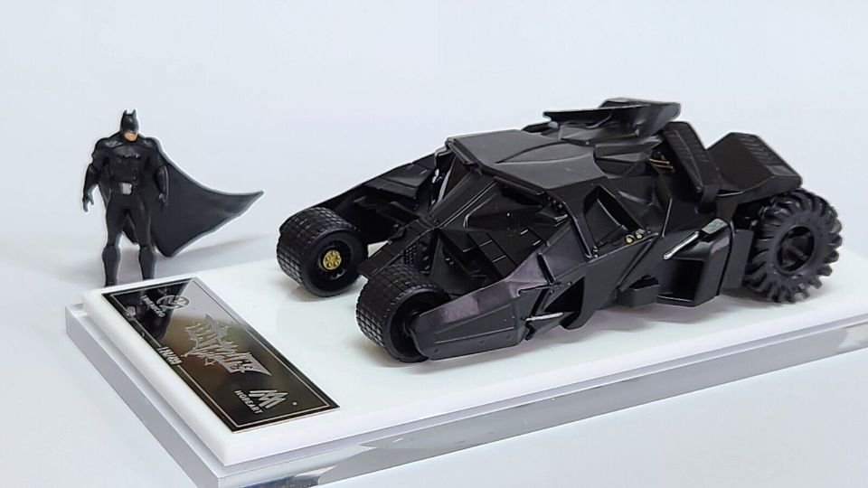 1/64 Time Micro Batman Batmobile The Dark Knight - 【MR BBR MakeUp LOOKSMART  D&Gなどのミニカー専門店】 ヴェルデ