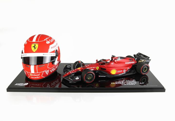 1/18 BBR Ferrari F1-75 G.P BAHRAIN 2022 Winner C.Leclerc - SPECIAL PACK -  【MR BBR MakeUp LOOKSMART D&Gなどのミニカー専門店】 ヴェルデ