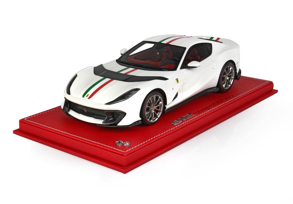 1/18 BBR Ferrari 812 Competizione 2021 Fuji White - 【MR BBR