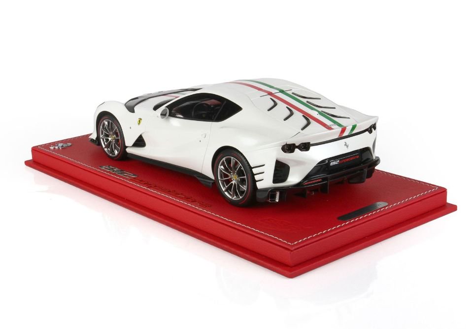 1/18 BBR Ferrari 812 Competizione 2021 Fuji White - 【MR BBR