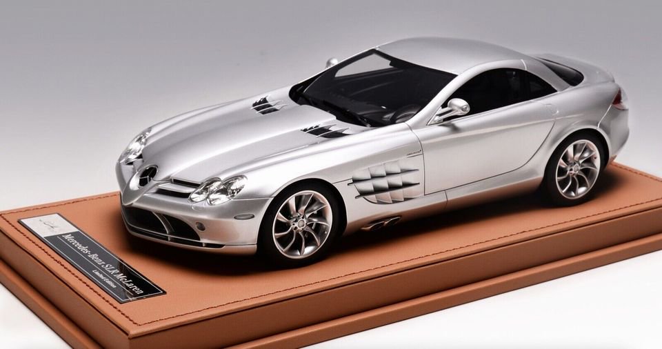 1/18 Ivy Models Mercedes Benz McLaren SLR in Silver - 【MR BBR MakeUp  LOOKSMART D&Gなどのミニカー専門店】 ヴェルデ