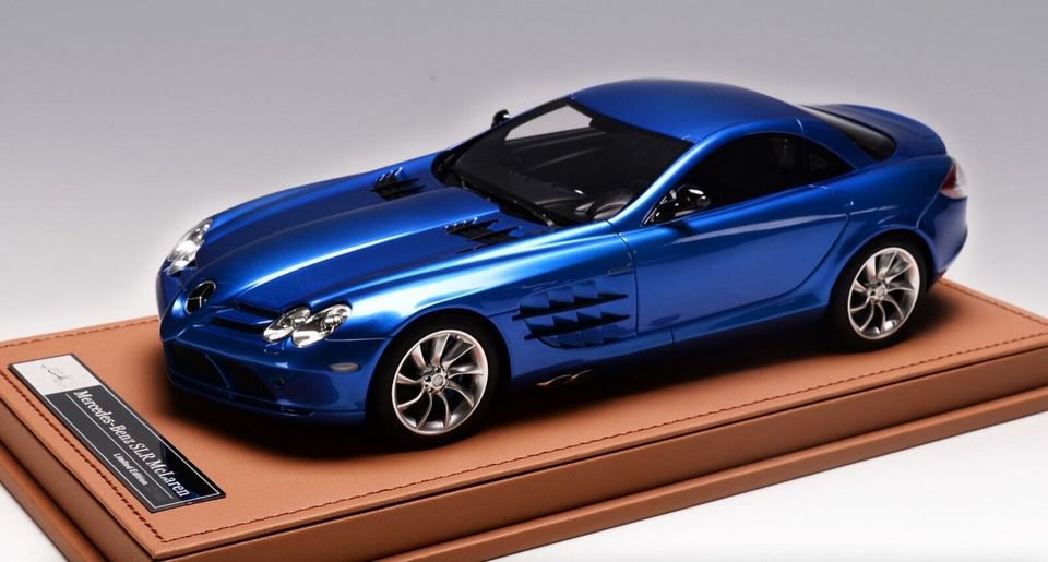 1/18 Ivy Models Mercedes Benz McLaren SLR in Blue - 【MR BBR 