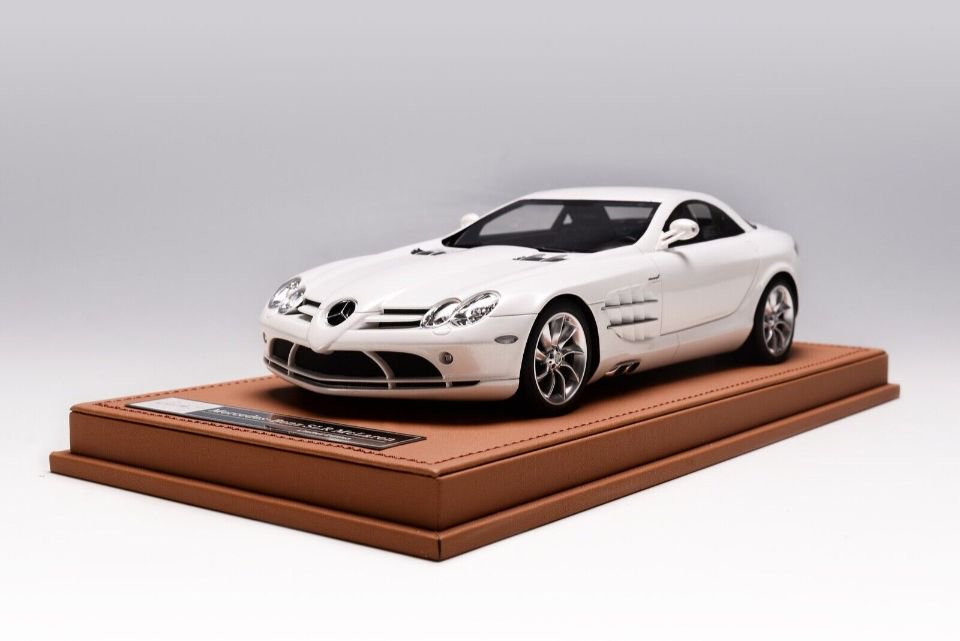 1/18 Ivy Models Mercedes Benz McLaren SLR in White - 【MR BBR