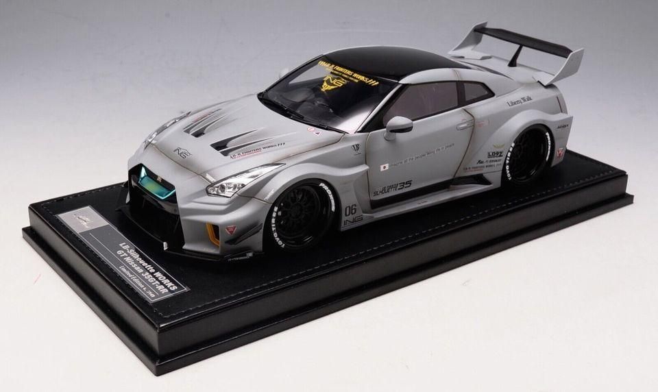 新品】IVY Nissan GT-R ミニカー 1/18 ホワイト