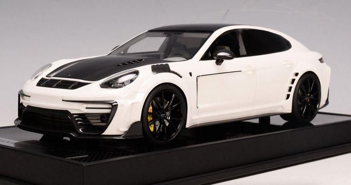 1/18 Timothy&Pierre Porsche Panamera Mansory White and