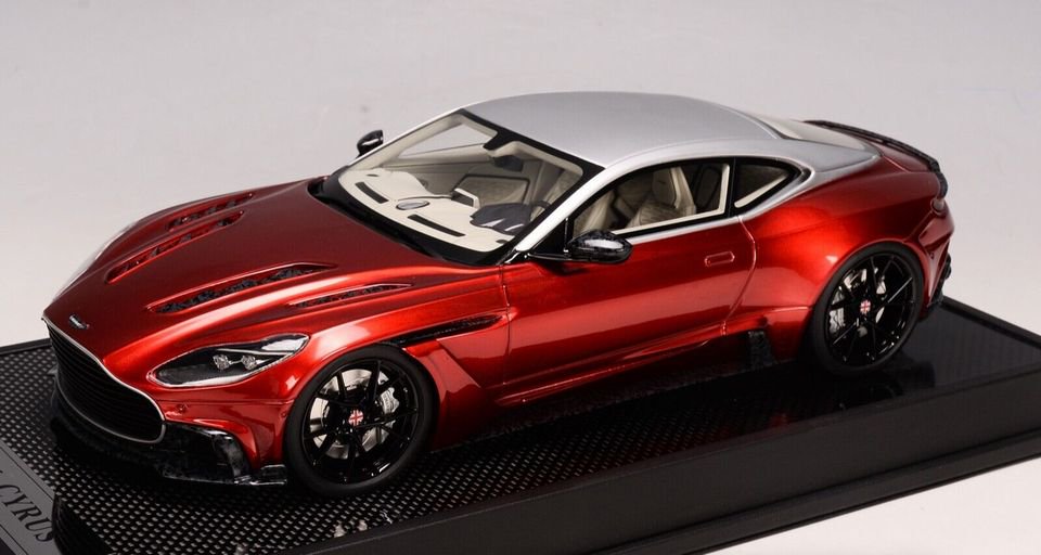 1/18 Timothy&Pierre Aston Martin Cyrus DB11 Mansory Red / Silver and Carbon  parts - 【MR BBR MakeUp LOOKSMART D&Gなどのミニカー専門店】 ヴェルデ