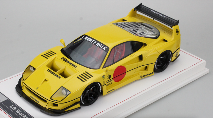 1/18 Ivy Models LB Ferrari F40 Yellow Leather Base - 【MR BBR MakeUp  LOOKSMART Du0026Gなどのミニカー専門店】 ヴェルデ