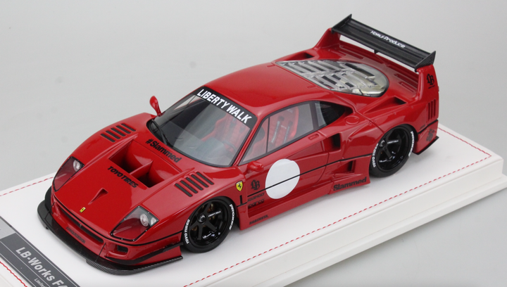 1/18 Ivy Models LB Ferrari F40 Rossa Corsa Red Leather Base - 【MR BBR  MakeUp LOOKSMART Du0026Gなどのミニカー専門店】 ヴェルデ