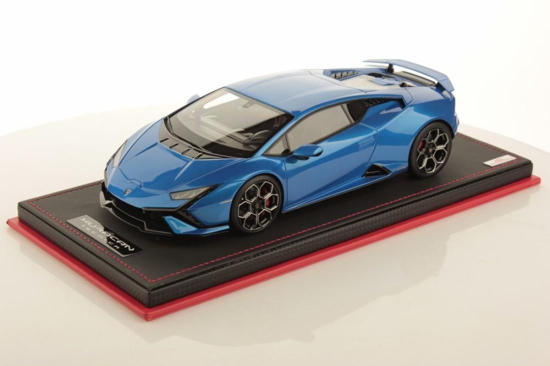 1/18 MR LAMBORGHINI HURACAN TECNICA Blu Nethuns - 【MR BBR