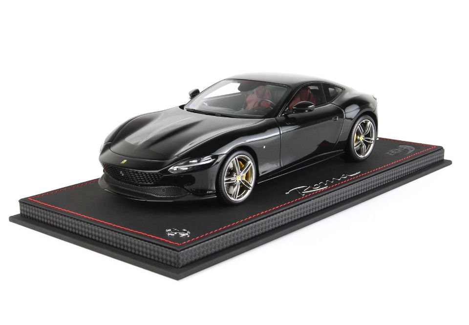 1/18 BBR Ferrari Roma black Daytona - 【MR BBR MakeUp LOOKSMART