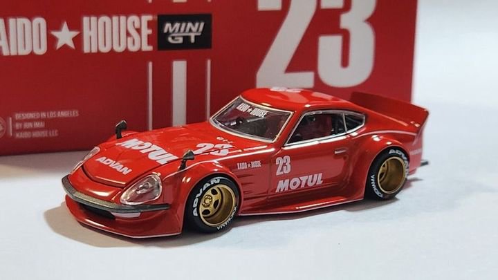 1/64 Kaido House x Mini GT Datsun KAIDO Fairlady Z MOTUL V V2