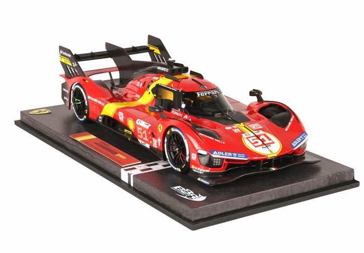 1/18 BBR Ferrari 499P winner Le Mans 2023 car n.51 - 【MR BBR 