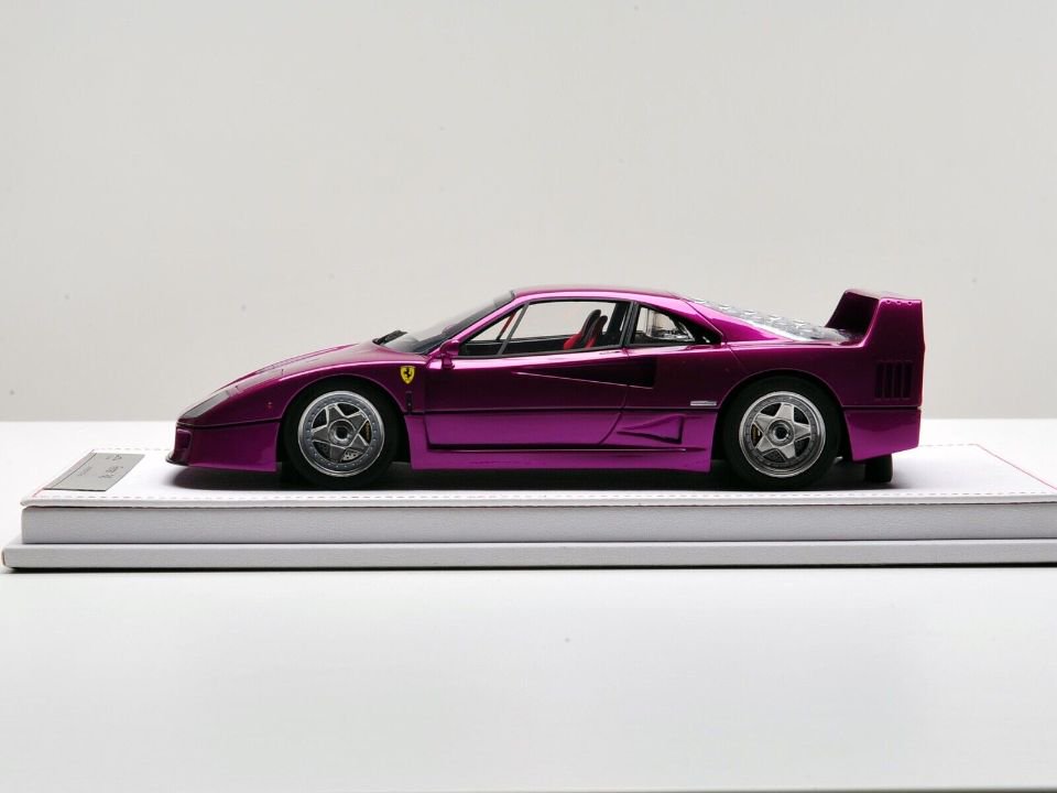 1/18 GL Models Ferrari F40 Electric Purple - 【MR BBR MakeUp LOOKSMART  D&Gなどのミニカー専門店】 ヴェルデ