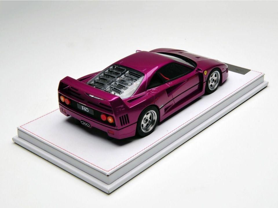 1/18 GL Models Ferrari F40 Electric Purple - 【MR BBR MakeUp