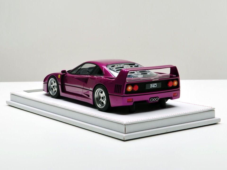 1/18 GL Models Ferrari F40 Electric Purple - 【MR BBR MakeUp