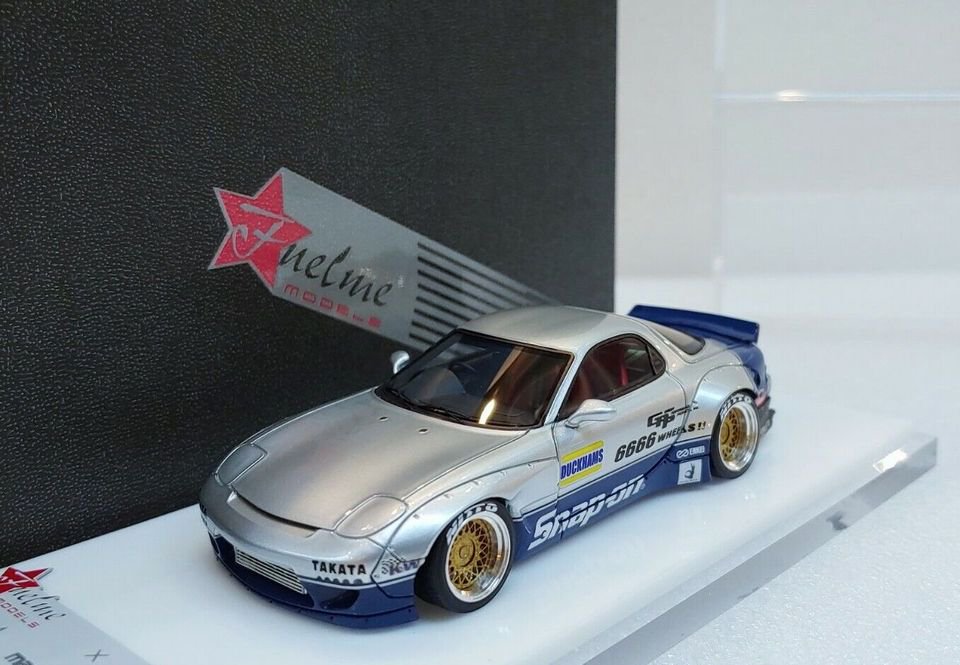 1/43 FUELME Pandem Mazda RX-7 Rocket Bunny FD3S Fantasy Ver.3 - 【MR BBR  MakeUp LOOKSMART D&Gなどのミニカー専門店】 ヴェルデ