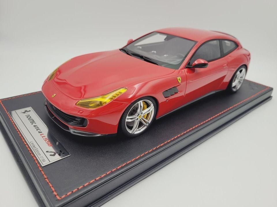 Ferrari GTC4 Lusso ミニカー 赤 Ferrari GTC4 Lusso ミニカー 赤