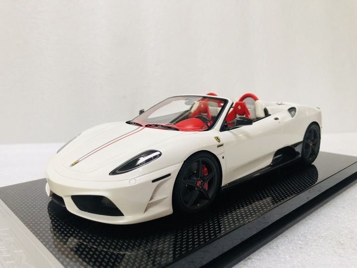 1/18 Dino Models Ferrari F430 16m Scuderia Spider Bianco Fuji White - 【MR  BBR MakeUp LOOKSMART D&Gなどのミニカー専門店】 ヴェルデ