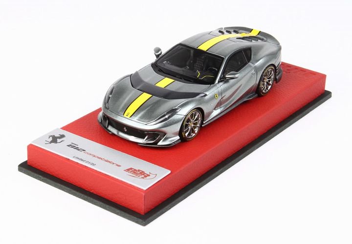 1/43 BBR Ferrari 812 Competizione 2021 CORBURN grey - 【MR BBR