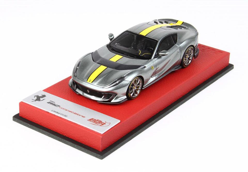 1/43 BBR Ferrari 812 Competizione 2021 CORBURN grey - 【MR 