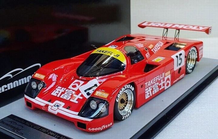 1/18 TECNOMODEL Porsche 962 C GTI 24H Le Mans 1987 No.15 - 【MR BBR MakeUp  LOOKSMART Du0026Gなどのミニカー専門店】 ヴェルデ