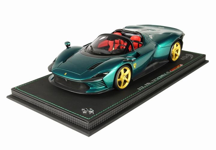 1/18 BBR Ferrari SP3 Daytona Icona Series Green Jewel - 【MR BBR MakeUp  LOOKSMART D&Gなどのミニカー専門店】 ヴェルデ