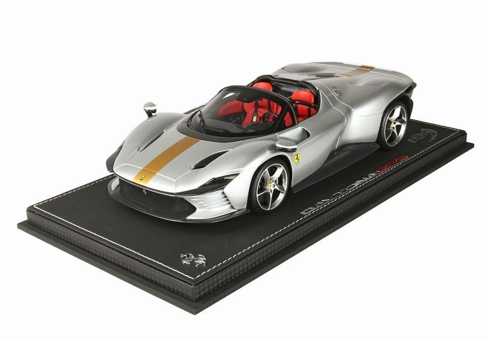 B.B.R 特注品 BBR 1/18 Ferrari Dyatona SP3 Blue Abu dhabi
