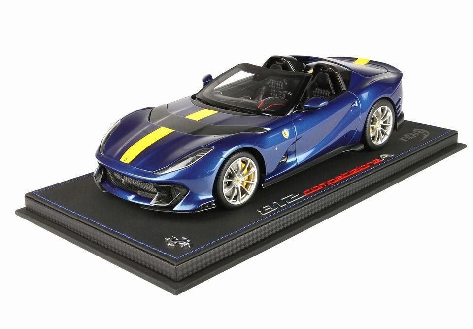 予約品＞ BBR 1/12 Ferrari 812 Competizione A Bianco 縮ん