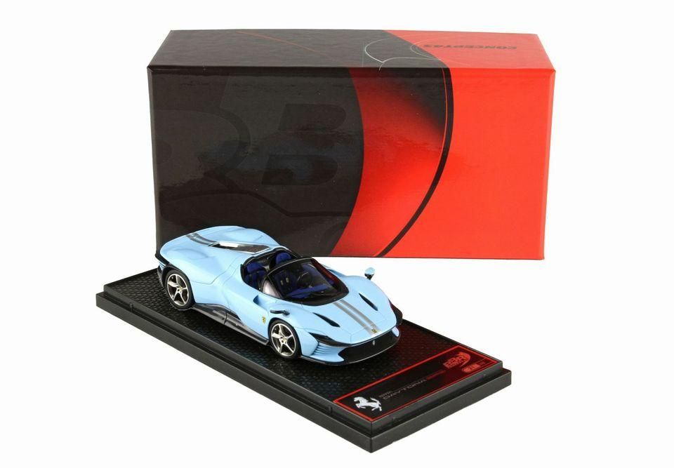 1/43 ZBBR Ferrari Daytona SP3 serie Icona Azzurro la Plata