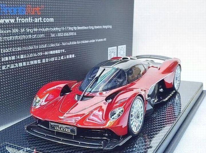 1/18 FRONTIART Aston Martin One-77 Pearl Pink Open/Close
