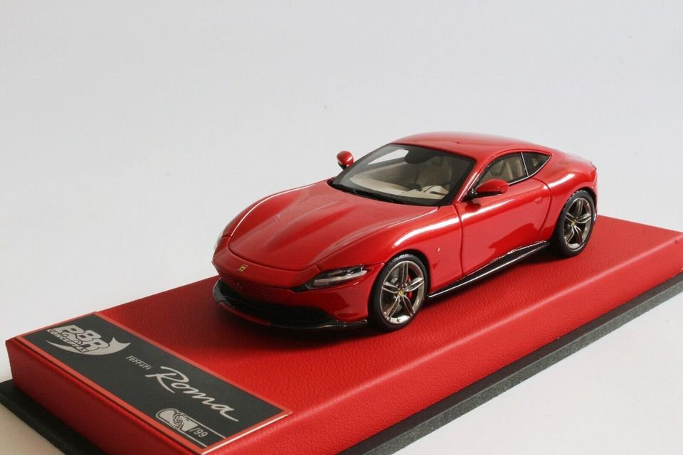 1/43 BBR Ferrari Rome Red Corsa Metallic - 【MR BBR MakeUp LOOKSMART  D&Gなどのミニカー専門店】 ヴェルデ