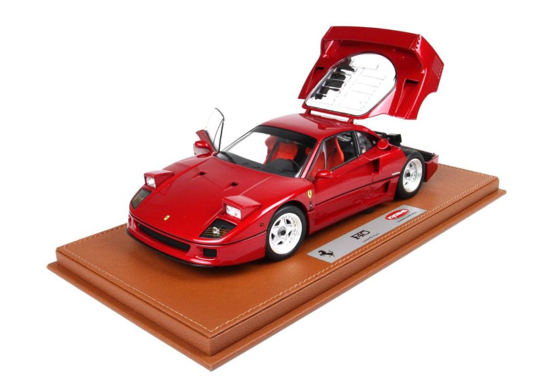 1/18 BBR Ferrari F40 Metallic Red BBR-Kyosho - 【MR BBR MakeUp LOOKSMART  D&Gなどのミニカー専門店】 ヴェルデ