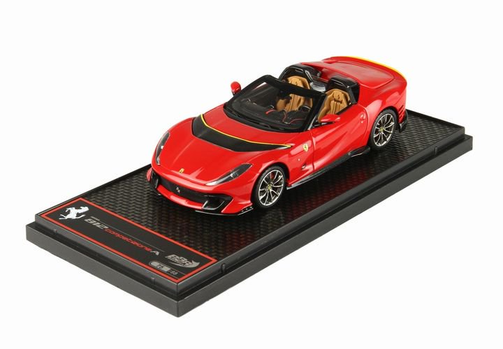 1/43 BBR Ferrari 812 Competizione A Red corsa 322 - 【MR BBR