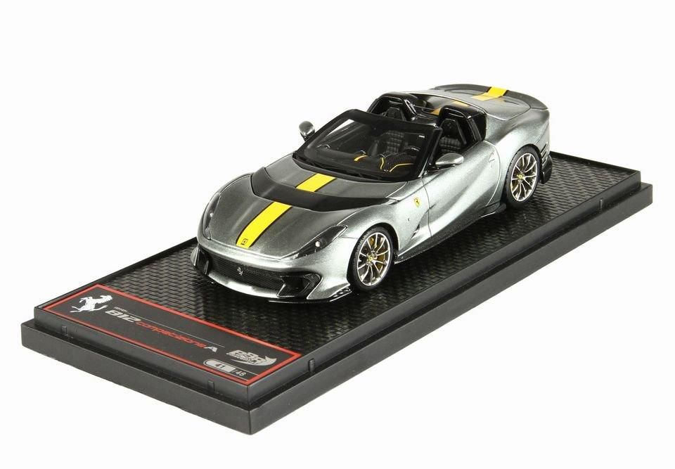 BBR 1/43 Ferrari 812 Competizione 2023 Coburn Grey