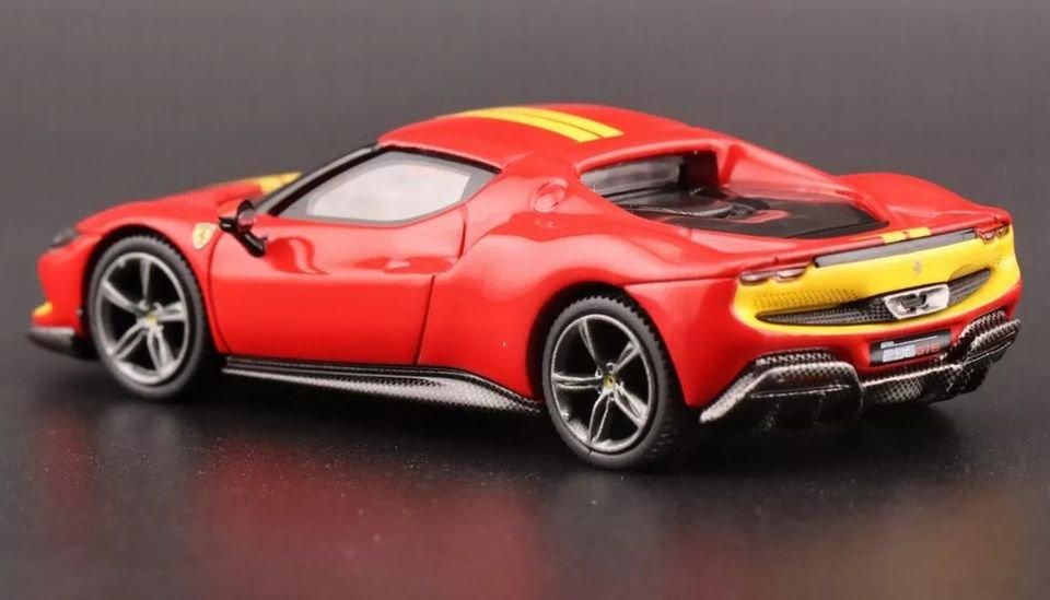 1/64 BBR Ferrari 296 GTB Assetto Fiorano Rosso Corsa - 【MR