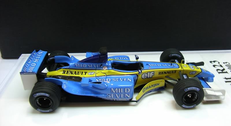 RENAULT R23 SPANISH GP 2003 FERNANDO ALONSO TAMEO KIT 1/43 - 【MR BBR MakeUp  LOOKSMART D&Gなどのミニカー専門店】 ヴェルデ