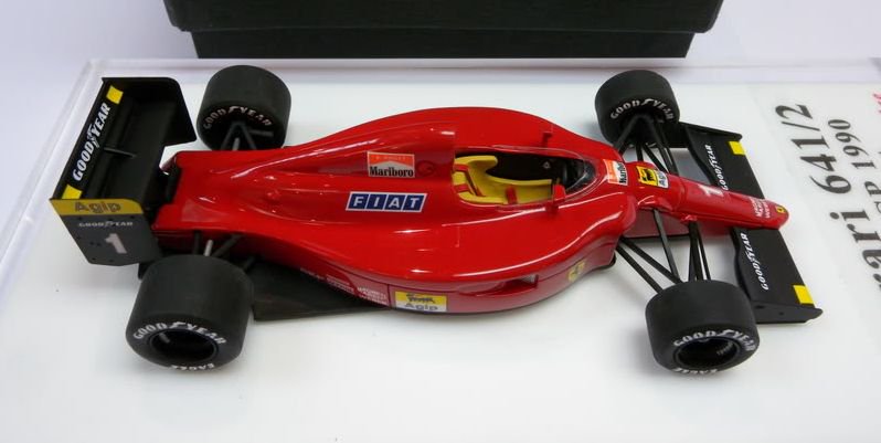 1/43 TAMEO モデルガレージ ロム Ferrari 641/2 French GP 1990 完成品 