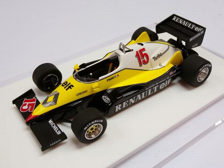 RENAULT RE40 BELGIAN GP 1983 WINNER ALAIN PROST TAMEO KIT 1/43 - 【MR BBR  MakeUp LOOKSMART D&Gなどのミニカー専門店】 ヴェルデ