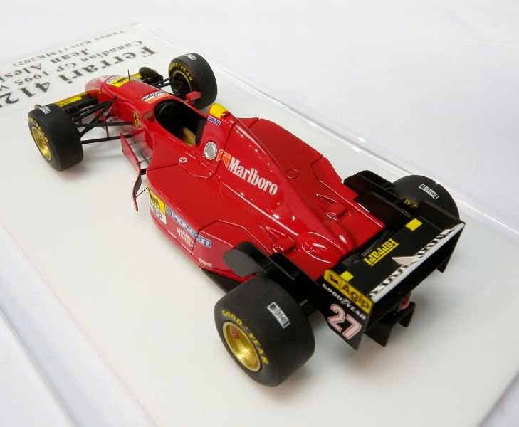 FERRARI 412T2 CANADIAN GP 1995 WINNER JEAN ALESI TAMEO KIT 1/43 - 【MR BBR  MakeUp LOOKSMART D&Gなどのミニカー専門店】 ヴェルデ