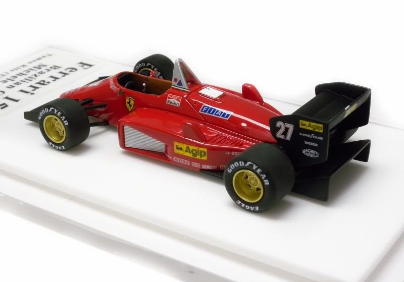 FERRARI 156/85 BRAZILIAN GP 1985 MICHELE ALBORETO TAMEO KIT 1/43 - 【MR BBR  MakeUp LOOKSMART D&Gなどのミニカー専門店】 ヴェルデ