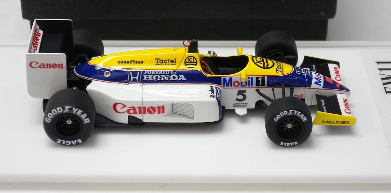 WILLIAMS FW11 BRAZILIAN GP 1986 NIGEL MANSELL TAMEO KIT 1/43 - 【MR BBR  MakeUp LOOKSMART D&Gなどのミニカー専門店】 ヴェルデ