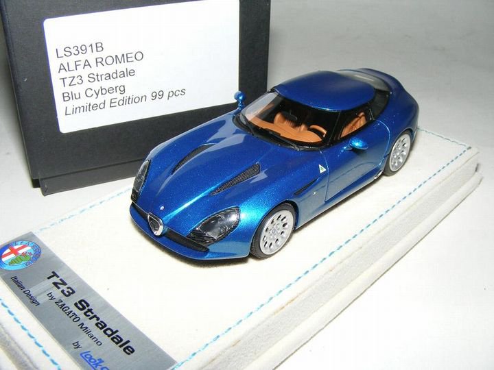 1/43 MAKEUP VISION VM020G Zagato Alfa Romeo TZ3 Stradale Matt