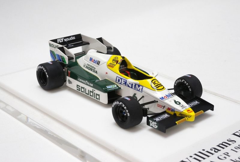 WILLIAMS FW09 USA GP 1984 WINNER KEKE ROSBERG TAMEO KIT 1/43 - 【MR BBR  MakeUp LOOKSMART D&Gなどのミニカー専門店】 ヴェルデ