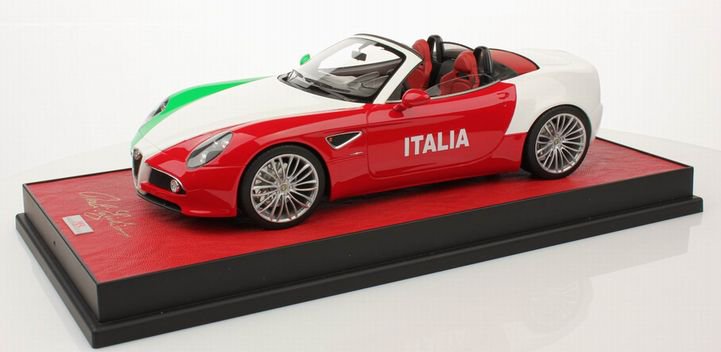 1/18 MR Alfa Romeo 8C Spider Scale Italy Configuration - 【MR BBR ...