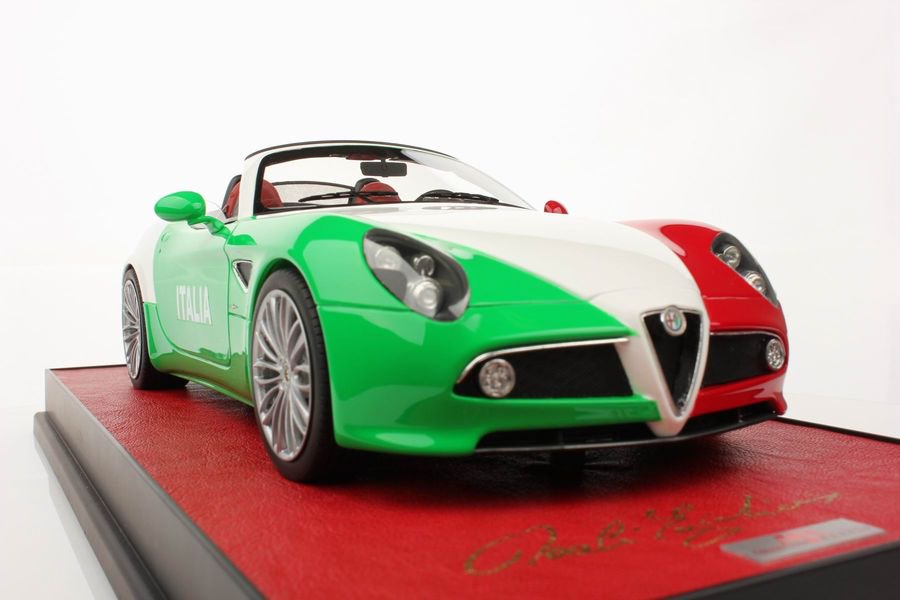 1/18 MR Alfa Romeo 8C Spider Scale Italy Configuration - 【MR BBR ...